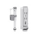 Унитаз напольный Qtap Presto Quadro безобідковий з сідінням Soft-close QTPRE27W51021
