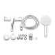Змішувач для ванни з душовим гарнітуром Qtap Astra (k35) Chrome QTAST259CRM49715