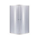 Душова кабіна Lidz Latwa SC80x80.SAT.LOW.GR, скло тоноване 4 мм без піддона