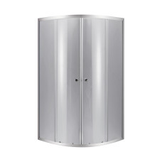 Душова кабіна Lidz Latwa SC90x90.SAT.LOW.DGR, скло темне тоноване 4 мм без піддона