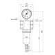 Фільтр самопромивний  Icma 1 1/2" №750