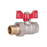 Кран кульовий "Американка" Thermo Alliance Standart прямий 1/2" ВЗ SD220W15