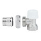 Кран радіаторний Icma 3/4" 28х1,5 кутовий №774