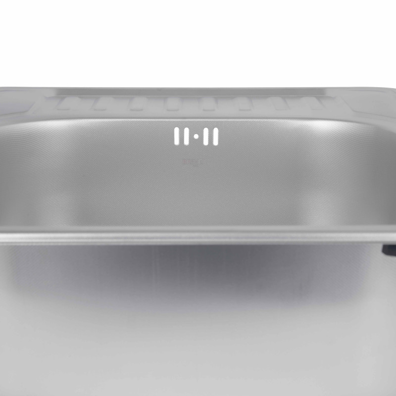 Кухонна мийка Brinex 5848 0,8 мм Micro Decor (BRIN5848MDEC08)