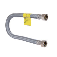 Шланг для води Thermo Alliance Forte D10 (посилений) 50 см NYLON 1/2"x1/2" ВВ TAF383W50