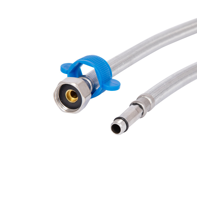 Шланг для змішувача  Thermo Alliance Standart  40 см, нерж. обплетення в силіконі, М10x1/2"В (пара) TAS391W40