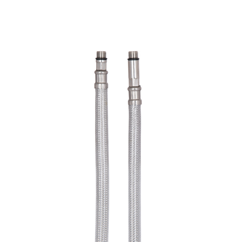Шланг для змішувача  Thermo Alliance Standart  40 см, нерж. обплетення в силіконі, М10x1/2"В (пара) TAS391W40