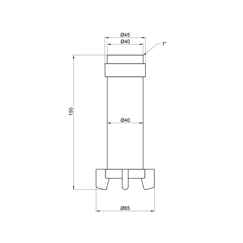 Фільтруючий картридж Icma для фільтрів 1" 1/2х2" №752