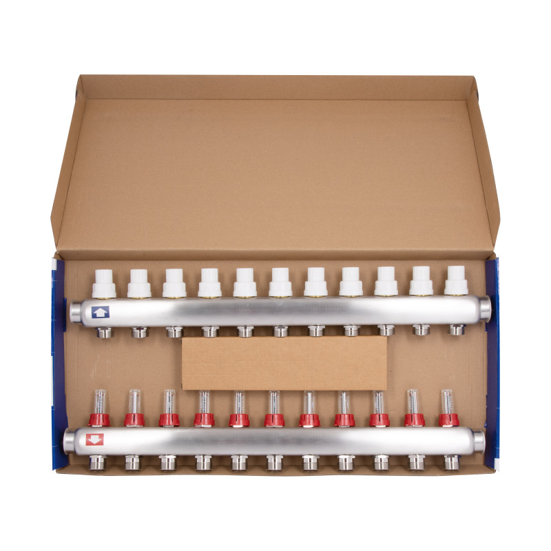 Колектор з витратомірами Thermo Alliance Standart 1" 11 виходів SD00411
