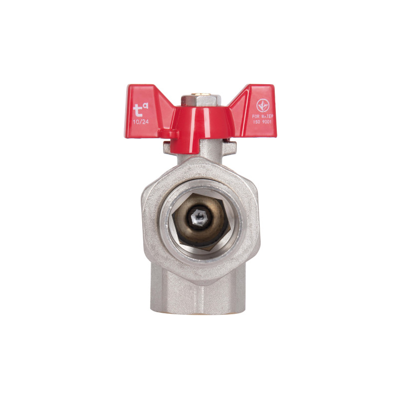 Кран кульовий "Американка" Thermo Alliance Standart кутовий 3/4" ВЗ SD222W20