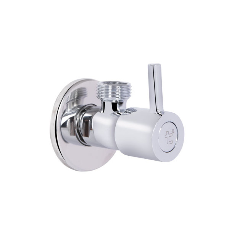 Кран кутовий Thermo Alliance Standart (ручка паличка) з керам.буксою 1/2"З х 1/2"З SF343W1515