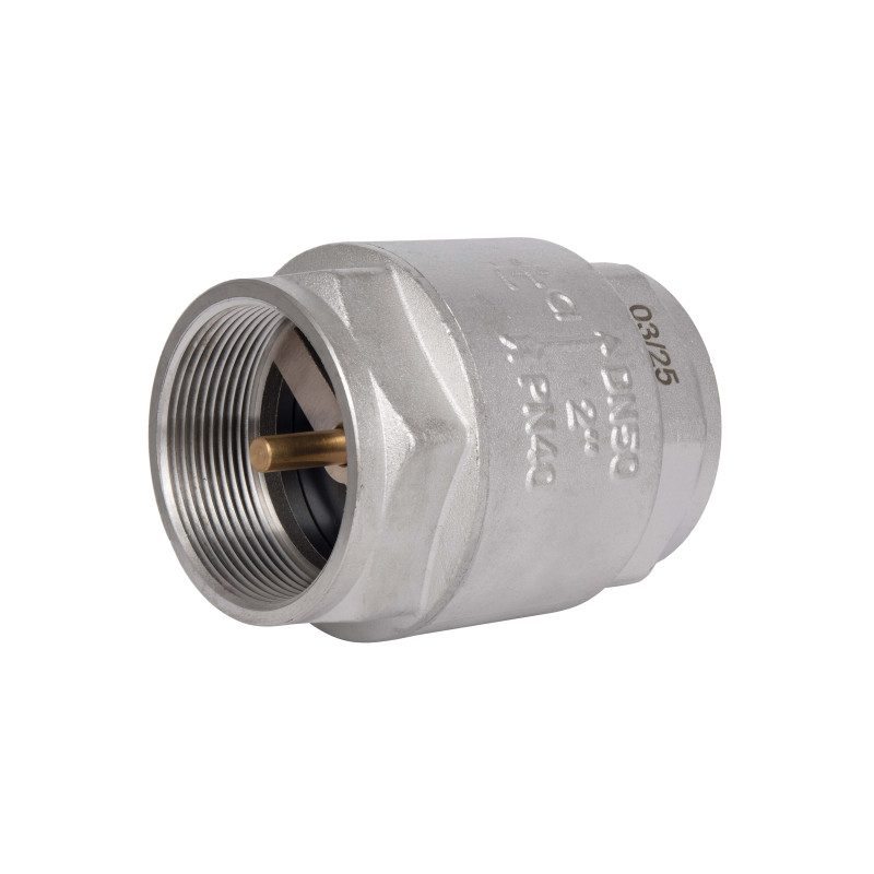 Зворотний клапан із латунним штоком Thermo Alliance Forte 2"ВВ нікель TAF240W50