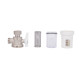 Фільтр дешламатор Thermo Alliance Forte 3/4" з магнітом, кутовий вертикальний TAF430G20