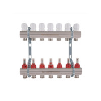 Колектор з витратомірами Thermo Alliance Standart 1" 7 виходів SD235W7