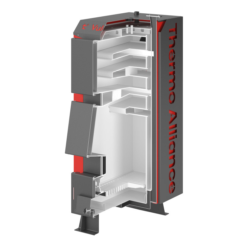 Котел твердопаливний сталевий Thermo Alliance Vulcan V 4.0 SF 15