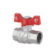 Кран кульовий Thermo Alliance Forte 1/2" ВР для води (метелик) SF602W15