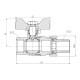 Кран кульовий "Американка" Thermo Alliance Forte 1/2" прямий SF220W15