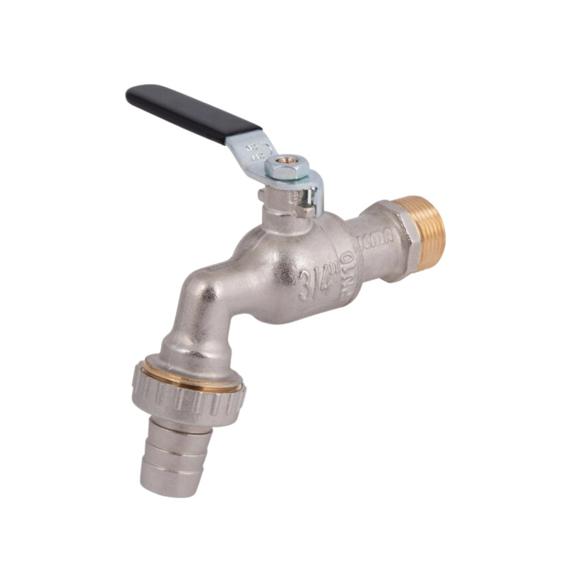 Кран кульовий для поливу Icma 599 3/4"З (з антизамерзанням) сталевий важіль
