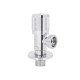 Кран кутовий (круг) Thermo Alliance Standart 1/2"Зх3/4"З, нерж, хром, керам. буксу TAS351W1520