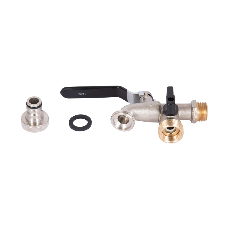 Кран поливальний Thermo Alliance Standart 1/2" ЗР 2 виходи SD141W15