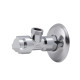 Кран приладовий буксовий Icma 1/2" х3/8" кутовий №519