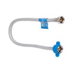 Шланг для води  Thermo Allianc Standart  80 см, нерж. обплетення в силіконі, 1/2"ВВ TAS389W80e