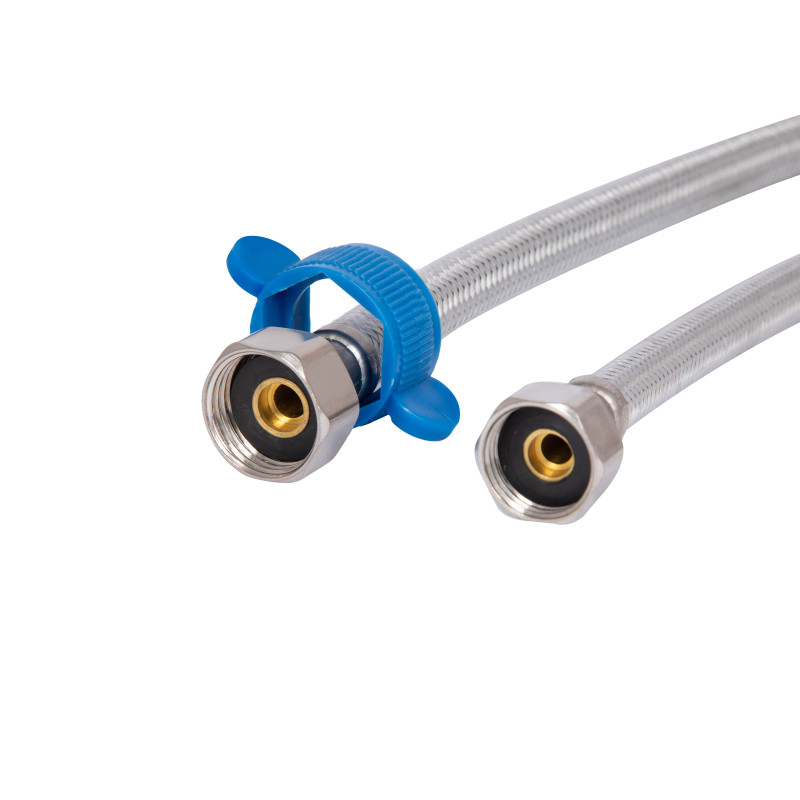 Шланг для води  Thermo Allianc Standart  80 см, нерж. обплетення в силіконі, 1/2"ВВ TAS389W80e