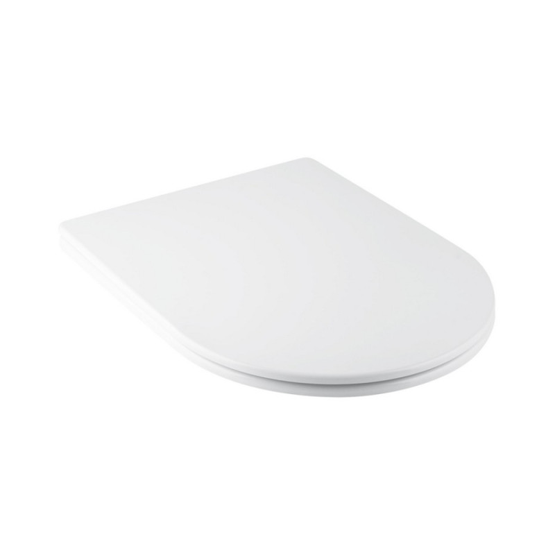 Сидіння для унітаза Qtap (Jay 520,640, Swan 520,640) з мікроліфтом Slim QT1699SC5176W