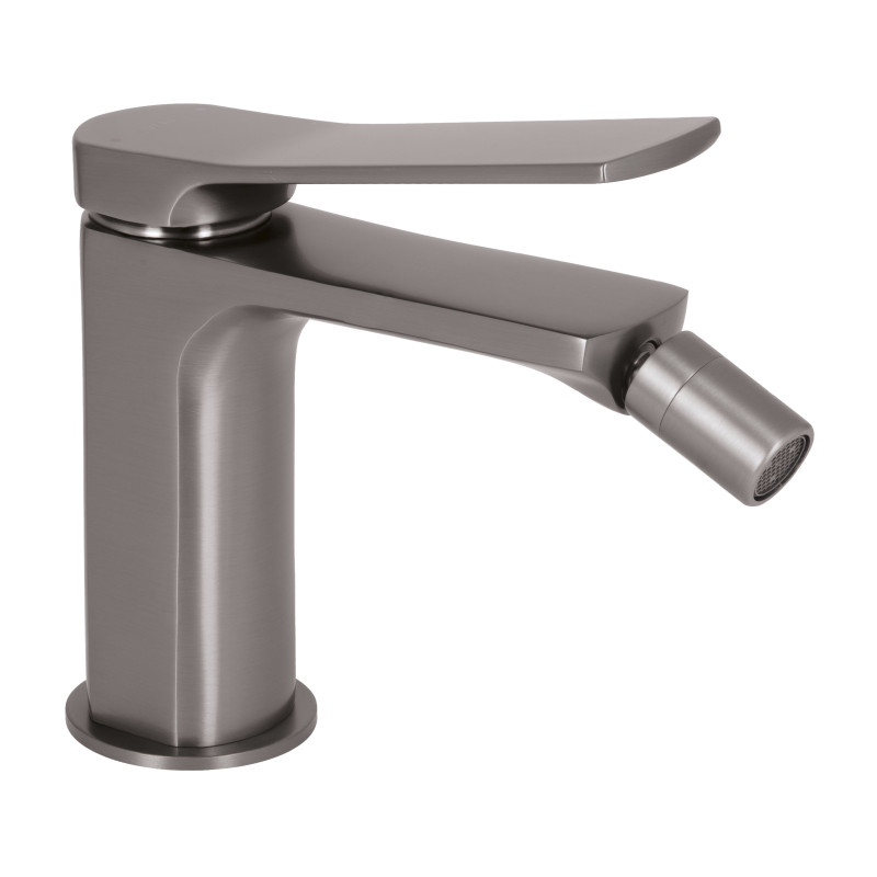 Змішувач для біде Qtap Slavonice QTSLA255GMB45923 Gunmetal Black PVD