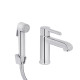 Змішувач для раковини Qtap Grand (з гігієнічним душем) QTGRA272CRM45670 Chrome