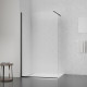 Душова перегородка Qtap Walk-In Standard BLM201.C8 100х200 см, скло Clear 8 мм, покриття CalcLess