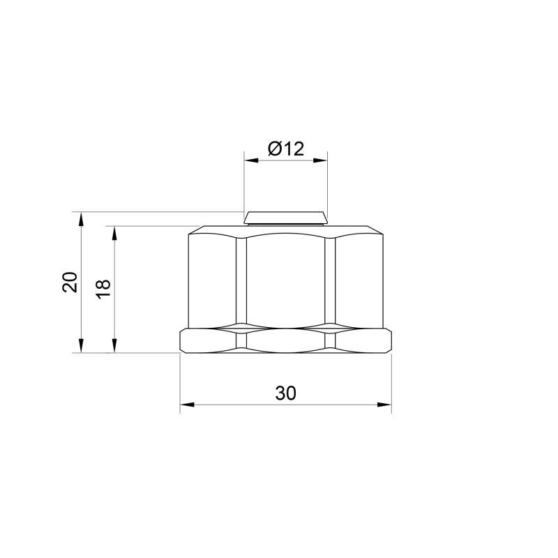 Євроконус Thermo Alliance Standart 3/4" 16х2 мм TAS346