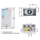 Колонка газова димохідна Thermo AllianceJSD20-10CR SILVER  10 л
