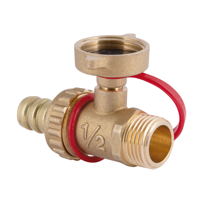 Кран кульовий Icma 1/2" зливний №146