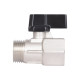 Кран кульовий "міні" Thermo Alliance Forte 1/2" ВЗР SF266W15