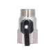 Кран кульовий "міні" Thermo Alliance Forte 1/2" ВЗР SF266W15