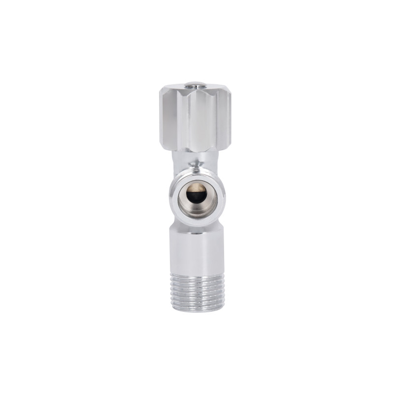 Кран кутовий Thermo Alliance Standart (ручка шестигранник) з вент.буксою 1/2"З х 1/2"З SF3441515