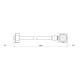 Шланг залив Thermo Alliance Standart для пральної машини 250 см SD095W250