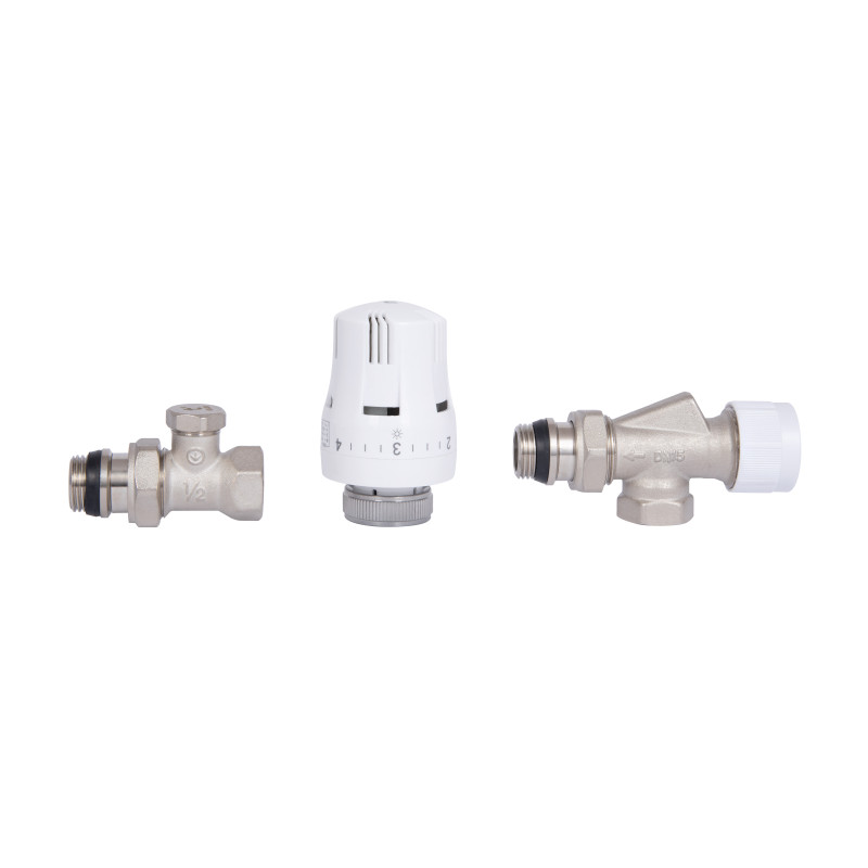 Термостатичний набір Standart  осьовий 1/2" TAS354W15 Thermo Alliance