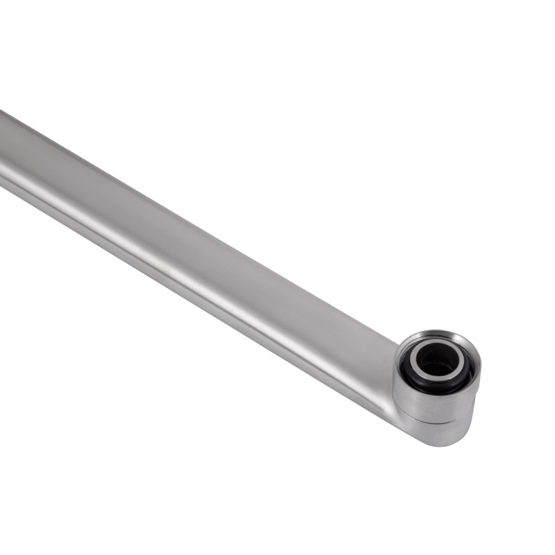 Змішувач для ванни Brinex Pure 005 з довгим поворотним виливом (з душовим гарнітуром) Nickel BRIPUR005NKL