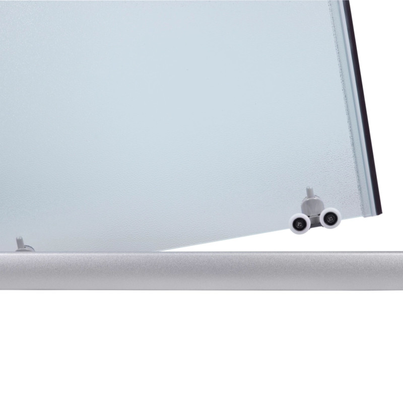 Душова кабіна Lidz Latwa SC90x90.SAT.MID.FR, скло Frost 4 мм без піддона