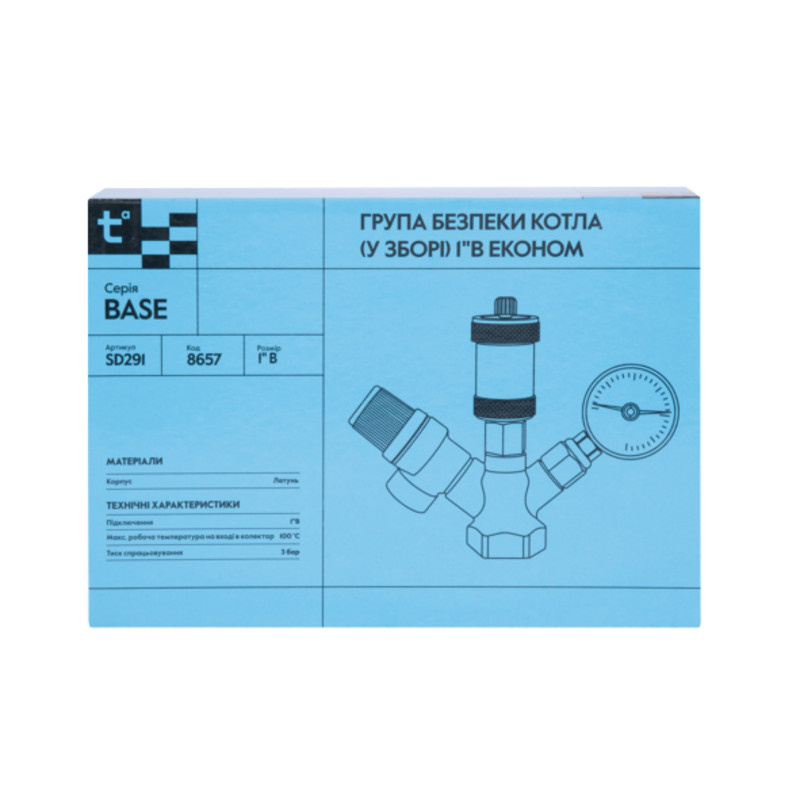 Група безпеки котла Thermo Alliance Base 1" SD291