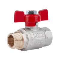 Кран кульовий Icma 1/2" прямий №351