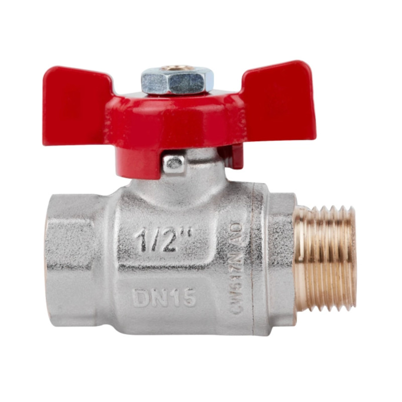 Кран кульовий Icma 1/2" прямий №351