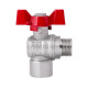 Кран кульовий Thermo Alliance Forte 1/2" ВЗ для води угловой (метелик) SF267W15