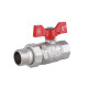 Кран кульовий "Американка" Thermo Alliance Forte 3/4" прямий SF220W20