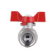 Кран кульовий "Американка" Thermo Alliance Forte 3/4" прямий SF220W20