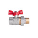 Кран кульовий "Американка" Thermo Alliance Standart 1" ВЗ прямий SD220NW25PN40