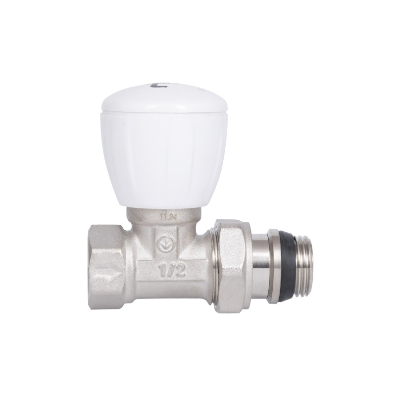 Кран радіаторний Thermo Alliance Standart Powerful 1/2" ВЗ з антипротіканням прямий SF230W15 SF230W15
