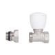 Кран радіаторний Thermo Alliance Standart Powerful 1/2" ВЗ з антипротіканням прямий SF230W15 SF230W15